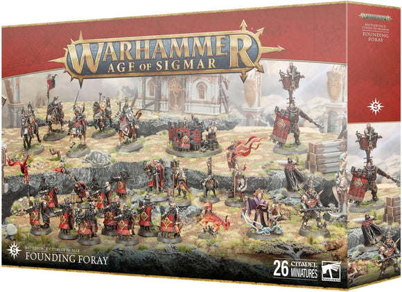 Games Workshop - Warhammer - Age of Sigmar - Battleforce - Cities of Sigmar: Founding Foray