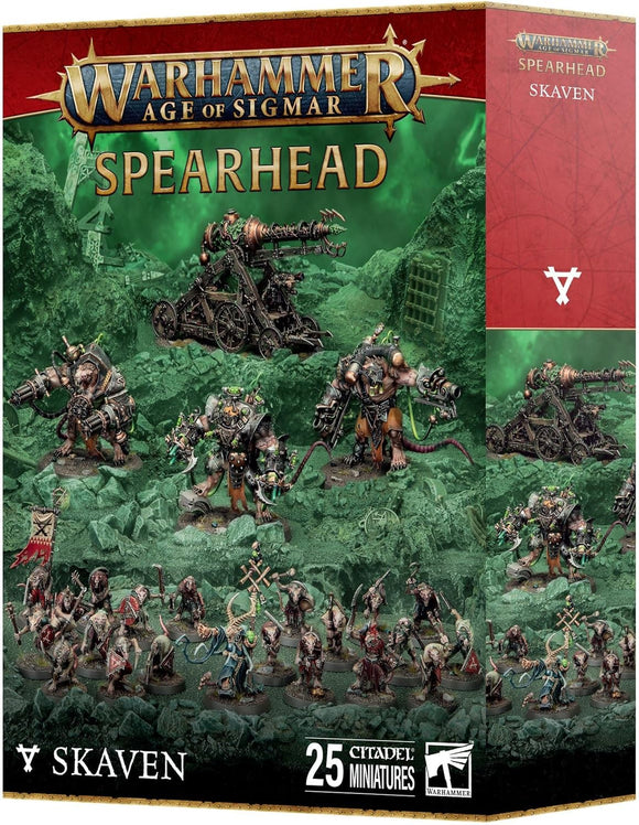 Games Workshop - Warhammer - Age of Sigmar - Spearhead: Skaven (4th Edition 2024)